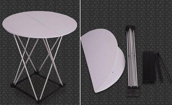 Round Folding Desk 